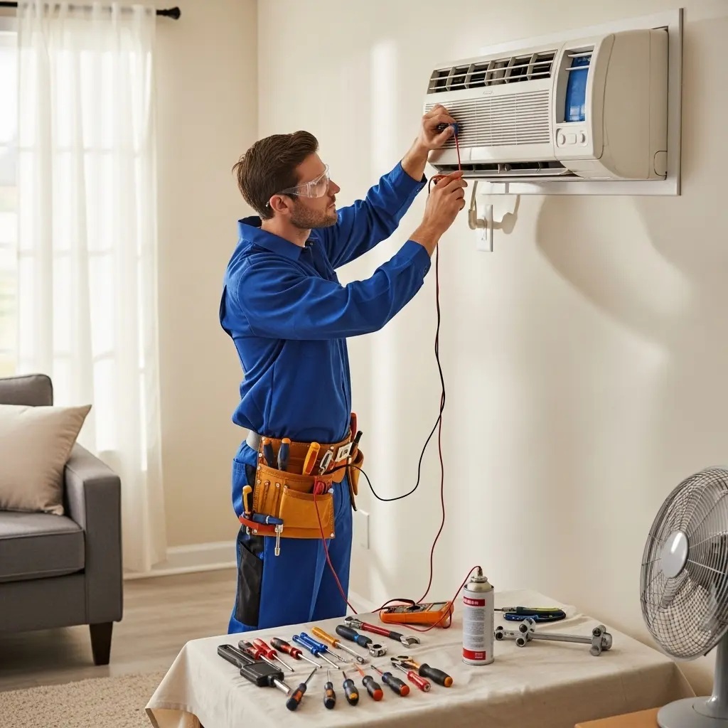 Köprübaşı Vestfrost Vestfrost klima gaz dolumu ve bakım – Enerji verimliliği artırıldı. - Teknik servis örneği